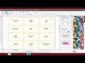 Tutorial Ngeprint Label Stiker Undangan 103 dengan Corel Draw