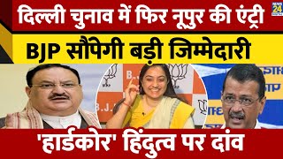 Delhi Election 2025 में फिर Nupur Sharma की होगी एंट्री, BJP दे सकती है बड़ी जिम्मेदारी