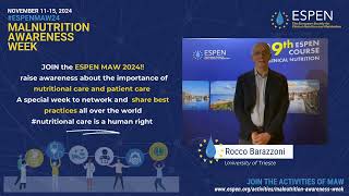 ESPEN MAW 2024 Rocco Barazzoni