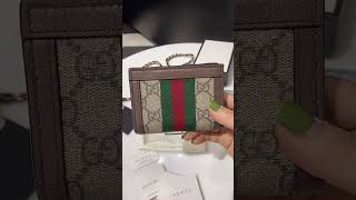 ╭♥ #รีวิว Gucci Ophidia Wallet กระเป๋าตังค์ 3 พับ สะพายได้ด้วย ! - White Brandname Review