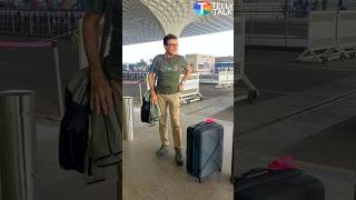 Mahabharat fame Nitish Bharadwaj spotted at the airport #shorts #nitishbhardwaj