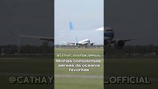 Minhas companhias aéreas da oceania favoritas #avioes #aviation #aviao #aviacao #fly #2024 #avião ..