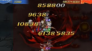 [Langrisser S16] レオンと光闇の剣AOE連携コンボ爆発ダメージを与える