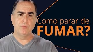 Quero parar de fumar e não consigo