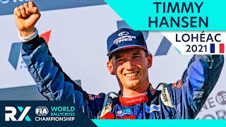 Timmy Hansen Wins World RX of Lohéac 2021 : Rallycross France 2021