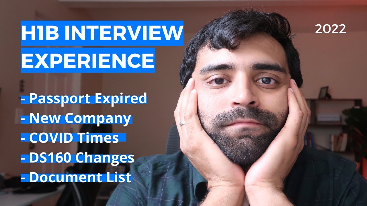 US VISA Interview H1B Experience - YouTube