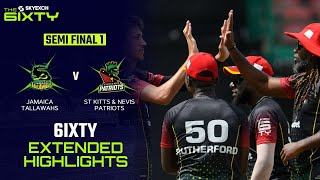 Extended Highlights | Jamaica Tallawahs vs St Kitts and Nevis Patriots | The 6IXTY 2022