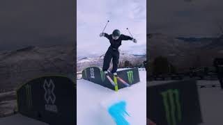 Top to bottom w/ Olivia Asselin ⛷️ @XGames #MonsterEnergy #Ski