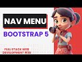 Navmenu in Bootstrap 5 | Full Stack web Development | HTML5_Css3 | JavaScript