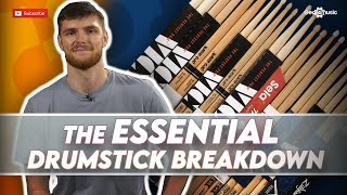 The Ultimate Drumstick Guide: Anatomy and Feel
