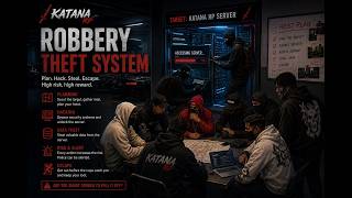 🚗 NEW ROBBERY THEFT SYSTEM IN KATANA RP 🔥 | Steal Vehicles & Earn Big Money 💰