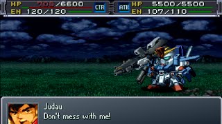 Super Robot Wars Alpha Gaiden - Full Armor ZZ Gundam Attacks