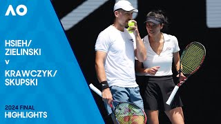 Zielinski/Hsieh v Skupski/Krawczyk Highlights | Australian Open 2024 Final
