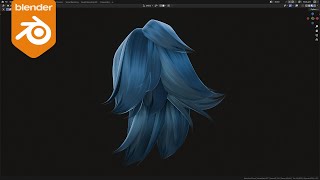 Create Arcane Style Hair in Blender (In-Depth)