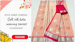 🆕 soft silk kota weaving sarees.ph:9490078237 #wholesalekota #silkkota #viralshort #kotasilk