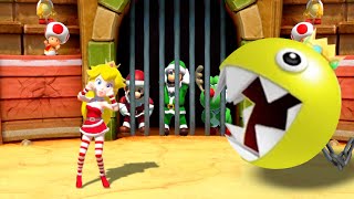 【マリオパーティ スイッチ】すべての1vs3ミニゲームピーチ姫のクリスマス衣装