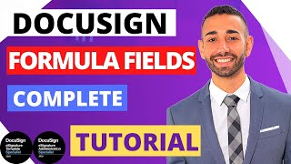 How To Set Up DocuSign Templates With FORMULA FIELDS | DEMO in 2025 | DOCUSIGN FORMULA TAGS TUTORIAL