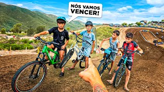 ELES FORAM ESCONDIDO PRA UMA CORRIDA DE BIKE NO BARRO