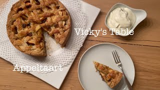 Appeltaart - flavourful Dutch Apple Cake