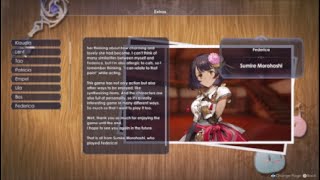 Atelier Ryza 3 Sumire Morohoshi Interview Federica's Voice Actress