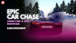 Epic Car Chase | Stunning Animation \u0026 VFX Showreel | 4k