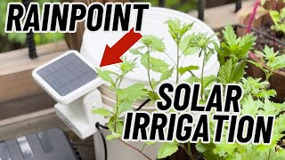 Set Up Your Garden for Success: Installing the RainPoint Smart Solar Irrigation System!