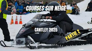 Compilation de vidéos du DRAG des Courses sur neige Cantley 2025 PARTIE 02