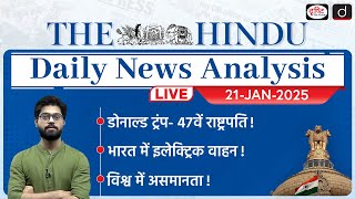 The Hindu Newspaper Analysis | 21st January 2025 | Current Affairs for UPSC CSE | Drishti IAS