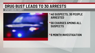 Monthslong investigation yields 40 suspects, 56 drug charges