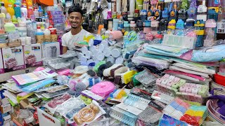 সংসারের টুকিটাকি জিনিসের দাম| ক্লিপ,দড়ি,আইসব্যাগ,কিচেন টাওয়াল,বক্স,বিনসহ সকল পন্যের দাম|Shop with me