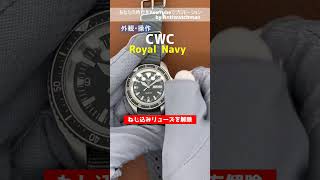 【外観・操作】イギリス軍用 CWC ロイヤルネイビー ブロードアロー ミリタリー ダイバーズ【代行おまかせコース】