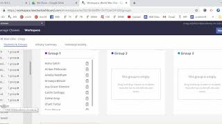 Hapara Workspaces Groups Creation