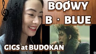 BOØWY B・BLUE - GIGS at BUDOKAN - fan reaction