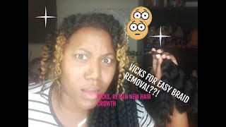 HOW TO USE VICKS  TO HELP HAIR GROWTH| NO BREAKAGE