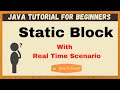 Static Block in Java | Java for Beginners