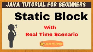 Static Block in Java | Java for Beginners