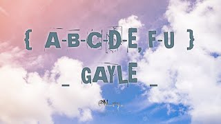 Download GAYLE - A B C D E F U  [ lirik ] mp3