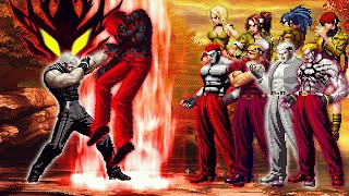 [KOF MUGEN] Rugal Crime Vs Yamazaki, Yellow Shine Team