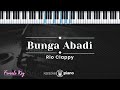 Bunga Abadi - Rio Clappy (KARAOKE PIANO - FEMALE KEY)