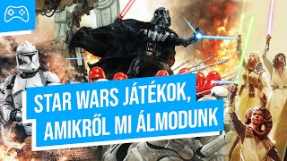 Ezeket a Star Wars játékokat szeretnénk a Lucasfilm Gamestől 🎮 GameStar