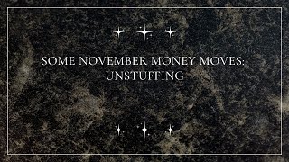 Some November Money Moves: Unstuffing incomplete challenges | Happy Mail #savingsgoals