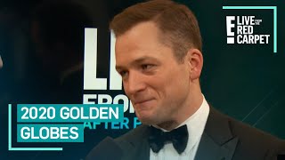 Taron Egerton Swears He Was Surprised By Golden Globes Win | E! Red Carpet & Award Shows