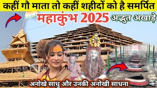 Must Visit 5 Amazing Ashram (Akhada) in mahaKUMBH | KUMBH Mela 2025 Experience | What is KUMBH Mela