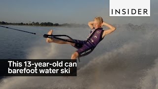 This 13-year-old is the Simone Biles of barefoot water skiing