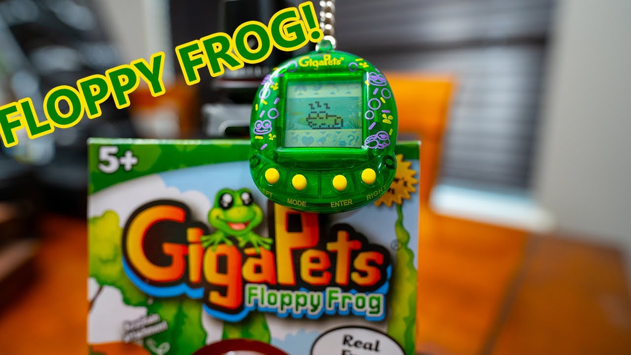 Giga Pets Floppy Frog Unboxing And Gameplay Review! - YouTube