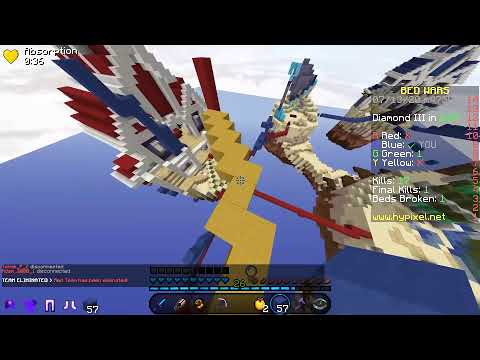 Hypixel Bedwars 3v3 S Youtube