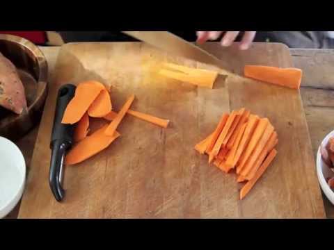 How to Cut Sweet Potato Fries How to Cut Sweet Potato Fries