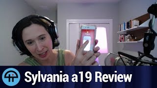 Sylvania a19 Color Light Bulb Review