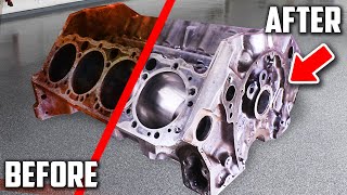THE SECRET TO SUPER CLEANING YOUR ENGINE BLOCK!