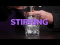 A simple guide to stirring cocktails.